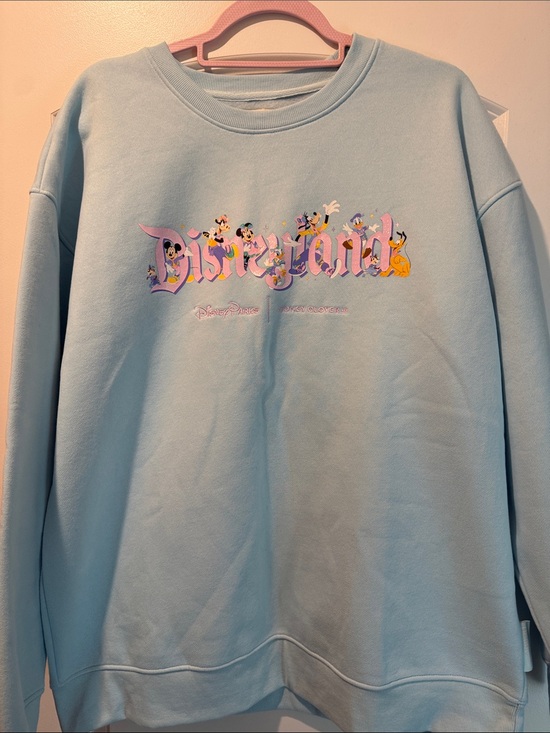 Stoney Clover Lane Tops - Stoney Clover Pastel Blue Disneyland Character Crewneck Sweatshirt